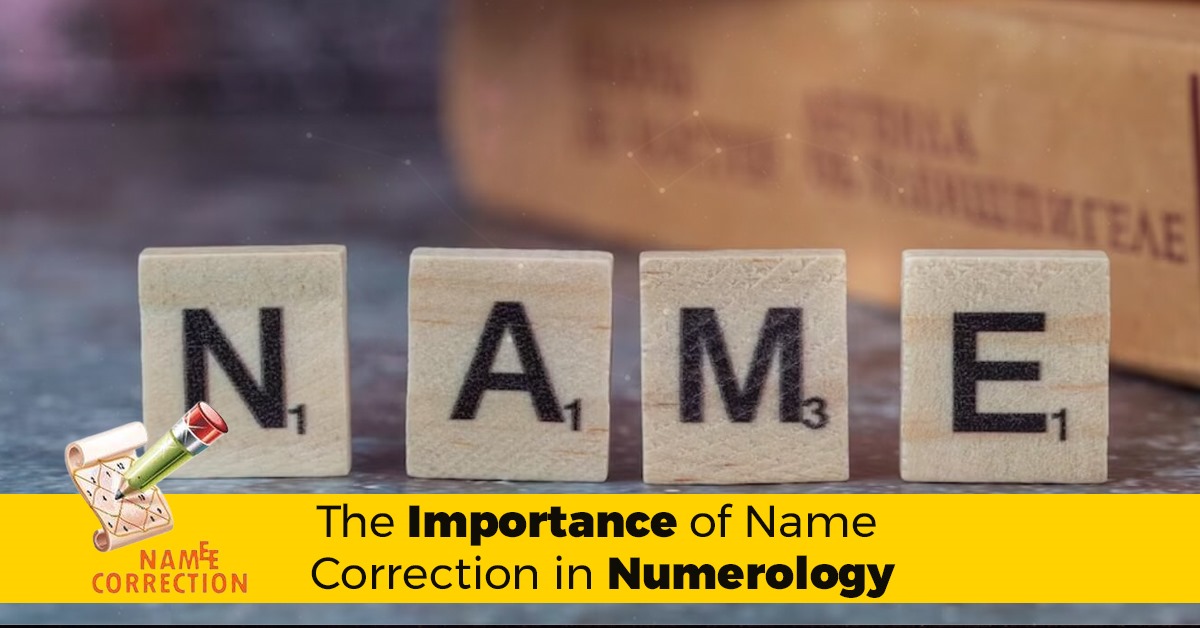 Name correction in Numerology